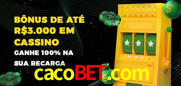cacobet.com melhor bônus de depósito